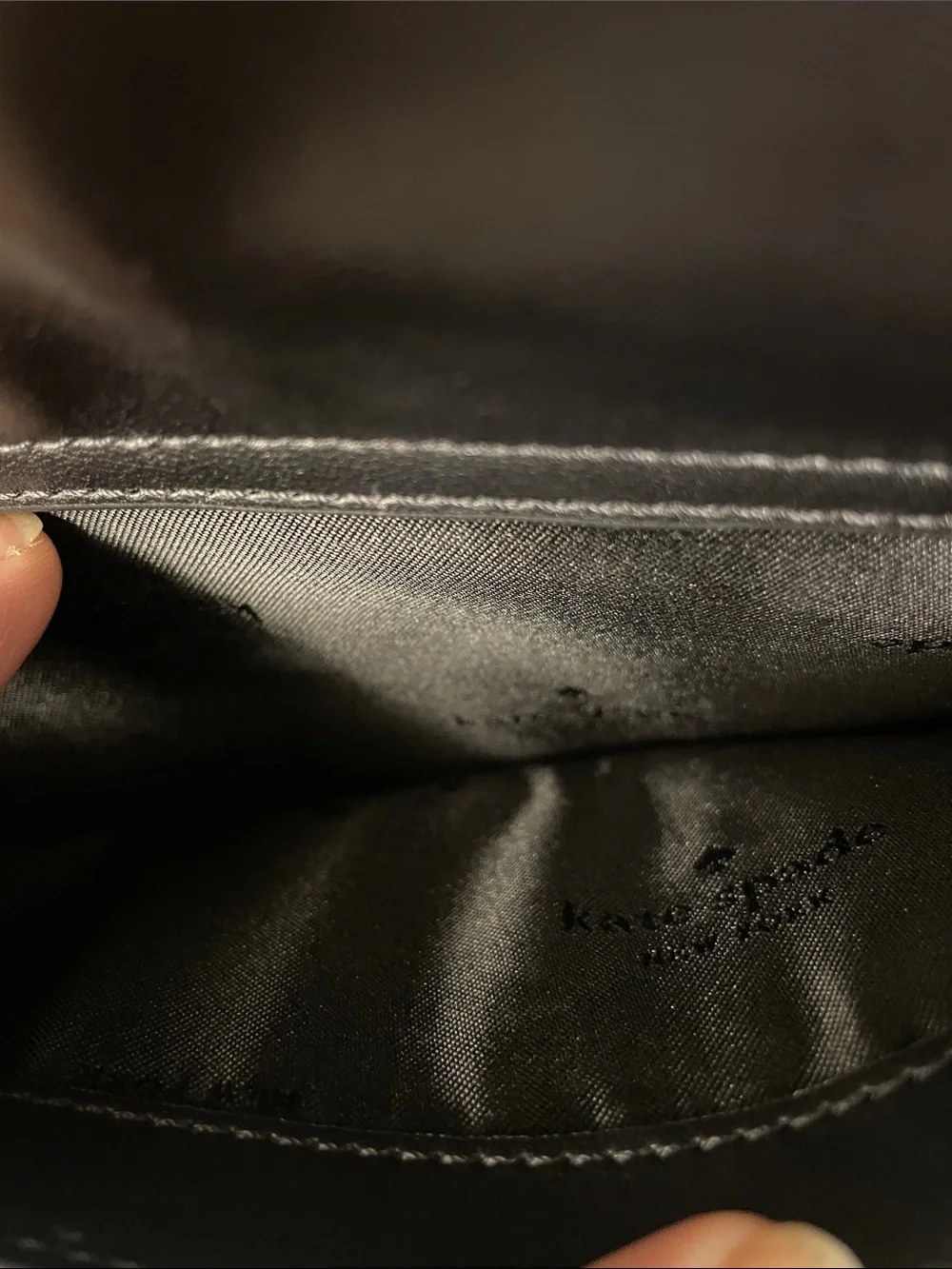 kate spade sleek pebbled
